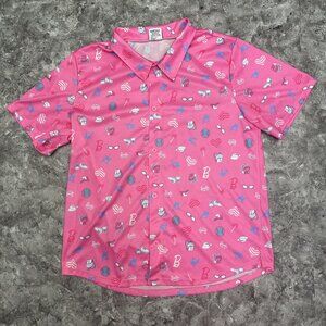 Blue Jays Barbie Hawaiian XL Shirt SGA Toronto Blue Jays Limited Edition